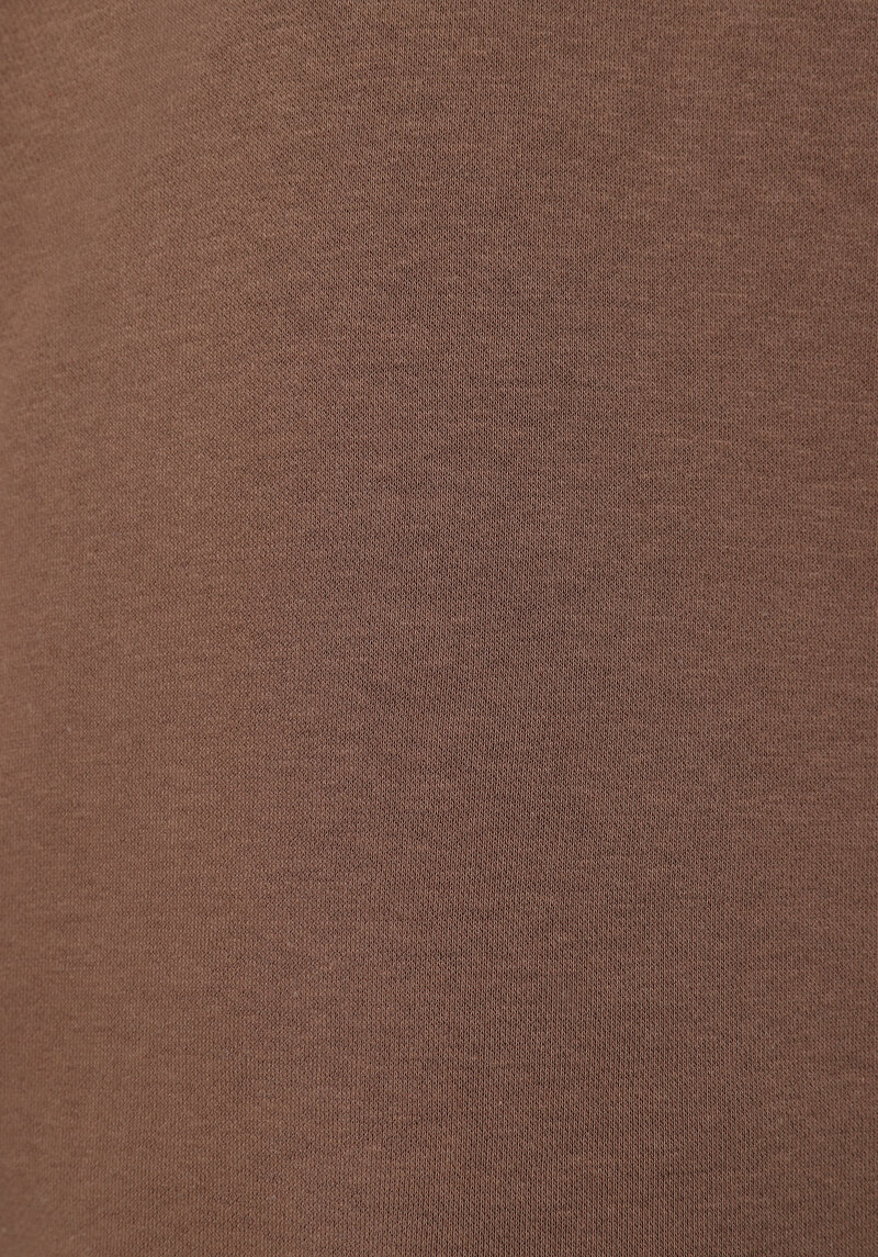 Comfort Fit   Erkek Kahverengi Sweatshirt