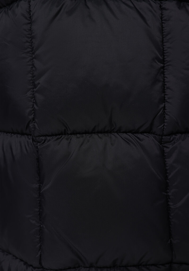 Slim Fit     Erkek Siyah Mont