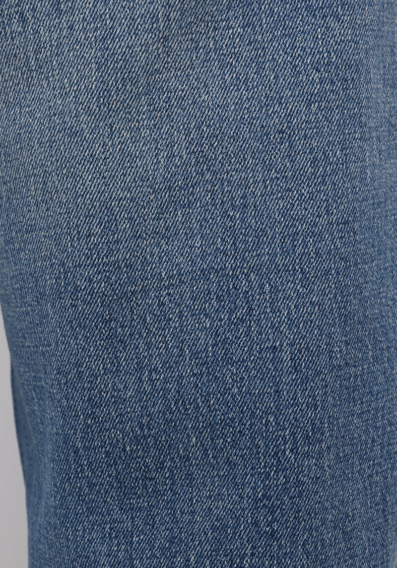 Loose Tapered Fit   Erkek İndigo Jean Pantolon