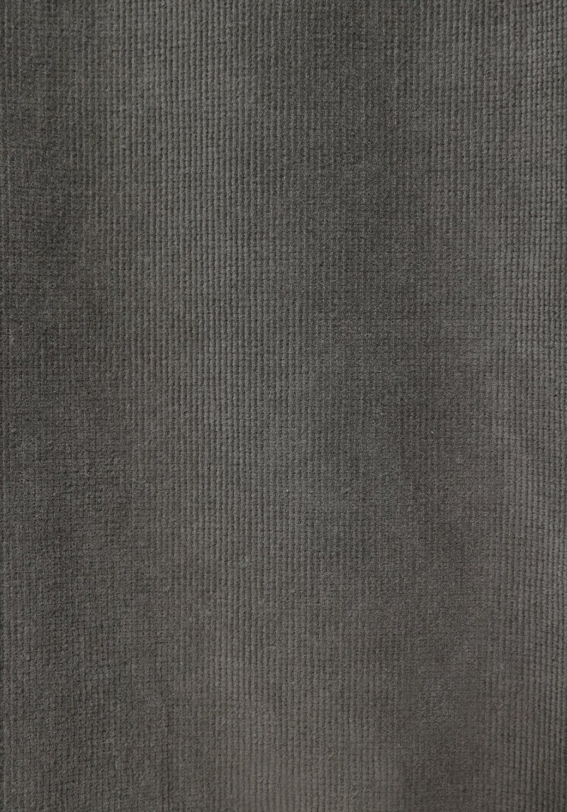 Regular Fit Shirt Neck Düz Kadın Yeşil Uzun Kol Gömlek