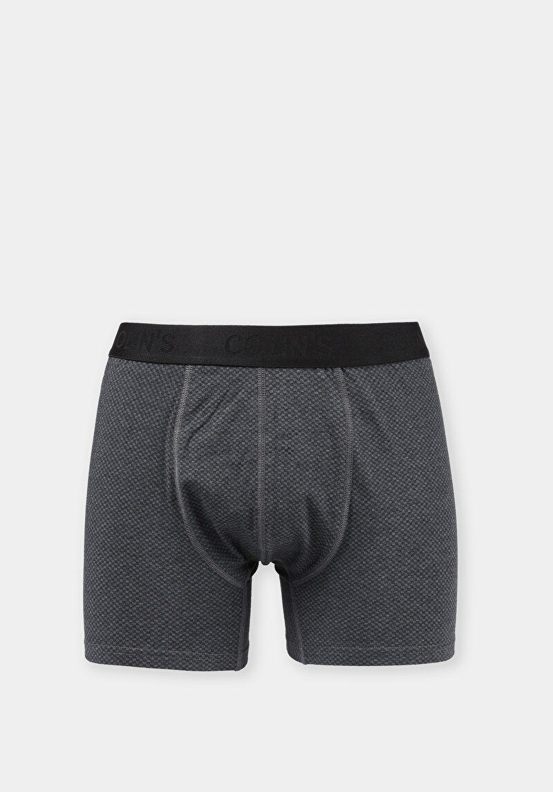 Colin Boxer COLIN'S Modern Fit Baskılı Erkek Antrasit Boxer | Colin's