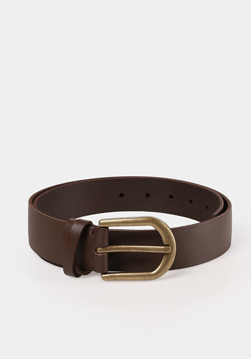 Kadın Kahverengi Kemer