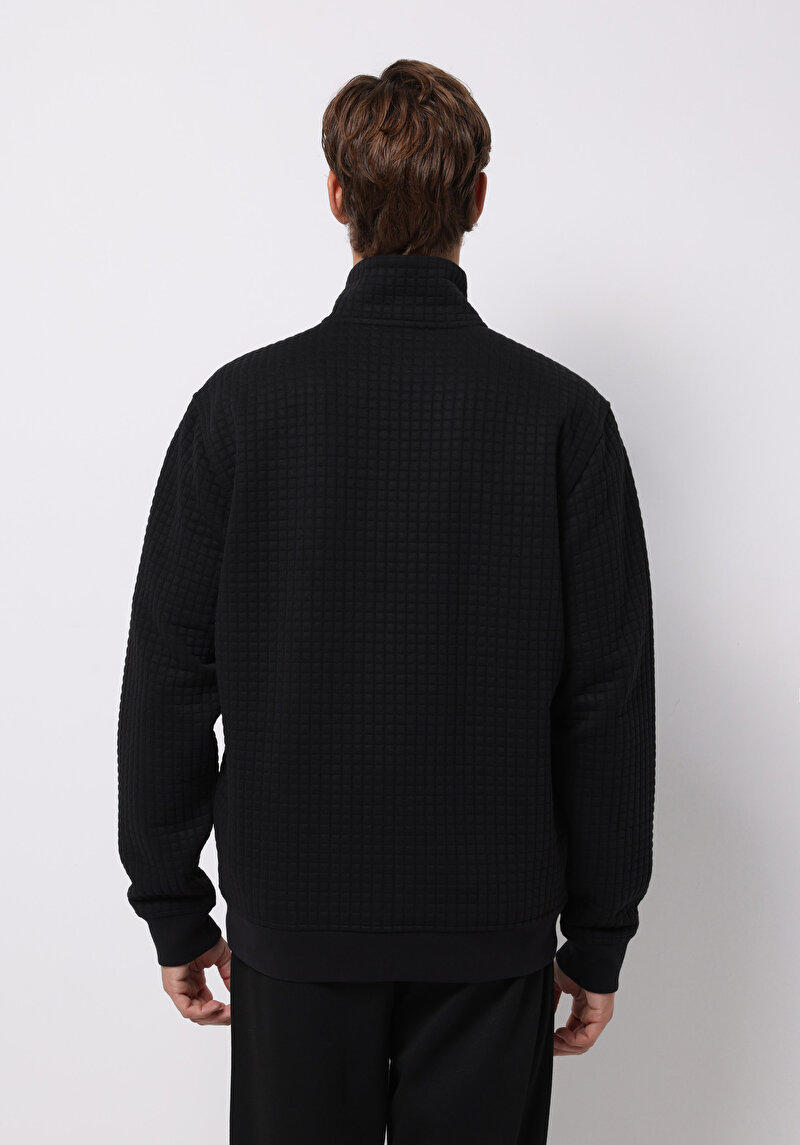 Regular Fit Erkek Siyah Ceket