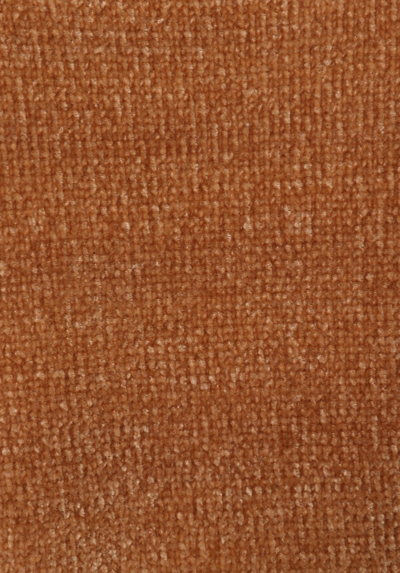 Regular Fit Yuvarlak Yaka Düz Kadın Bej Kazak