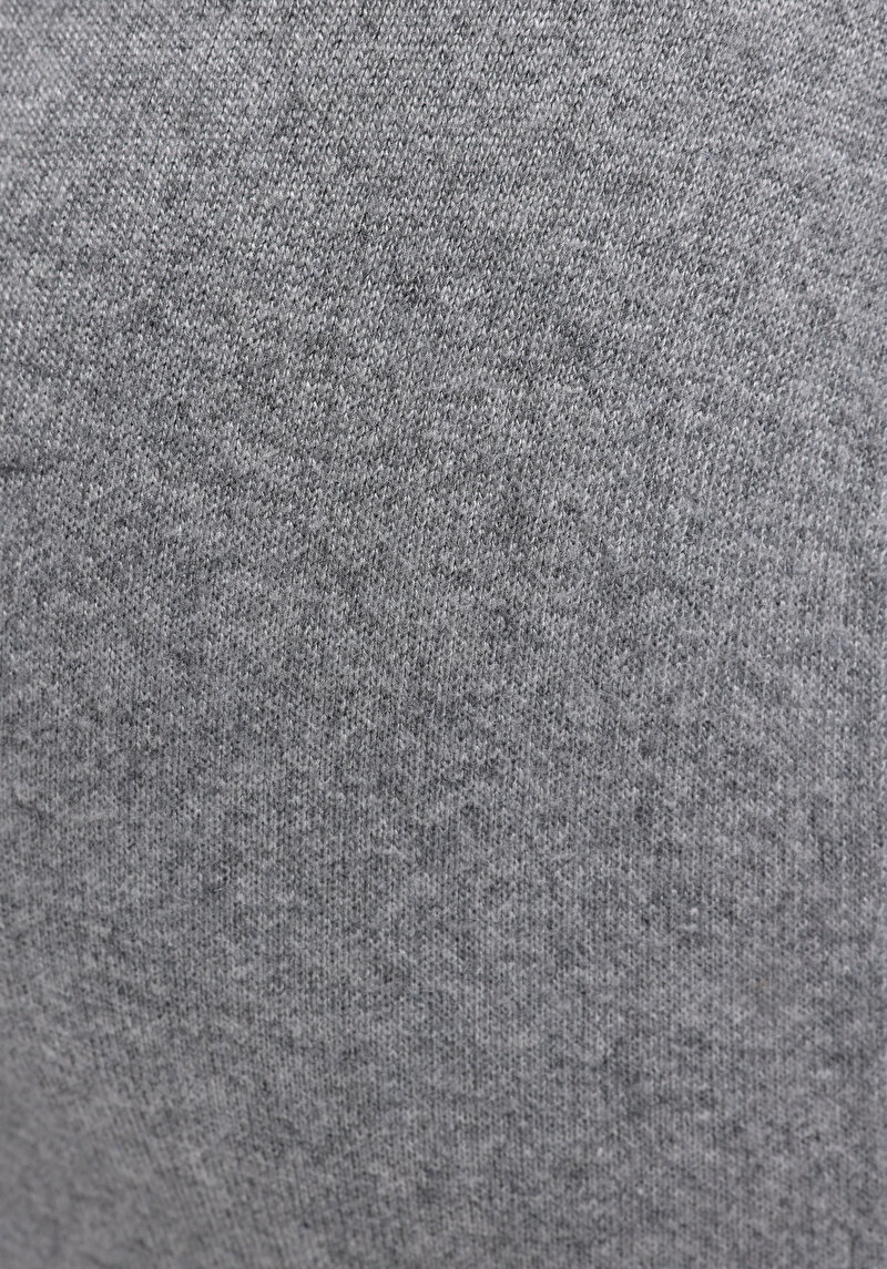 Slim Fit   Kadın Gri Etek