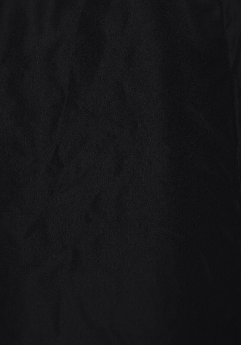 Regular Fit Kapüşonlu Fermuarlı Astarlı Çıkarılabilir Kapüşonlu Kadın Siyah Kaban