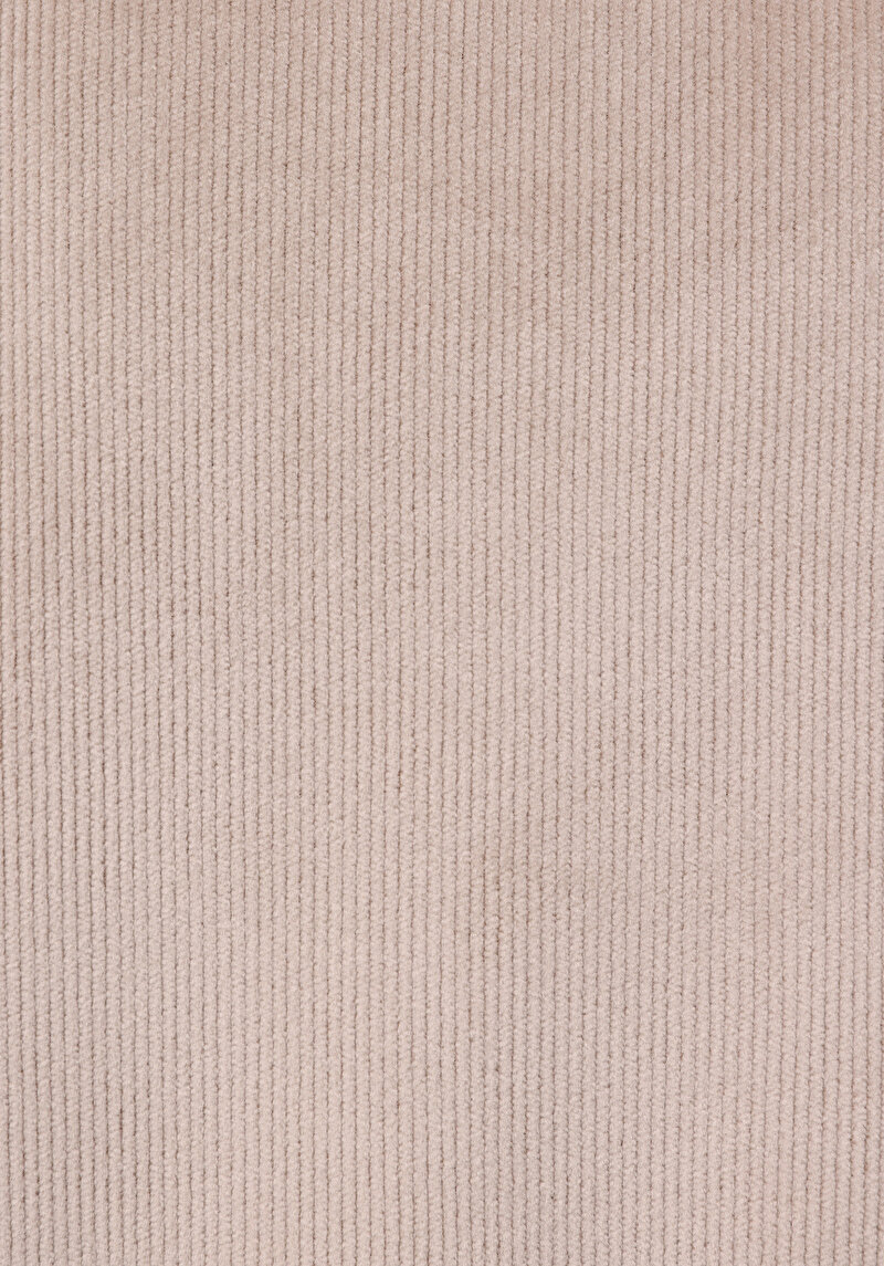 Regular Fit Polo Yaka Kadın Sweatshirt