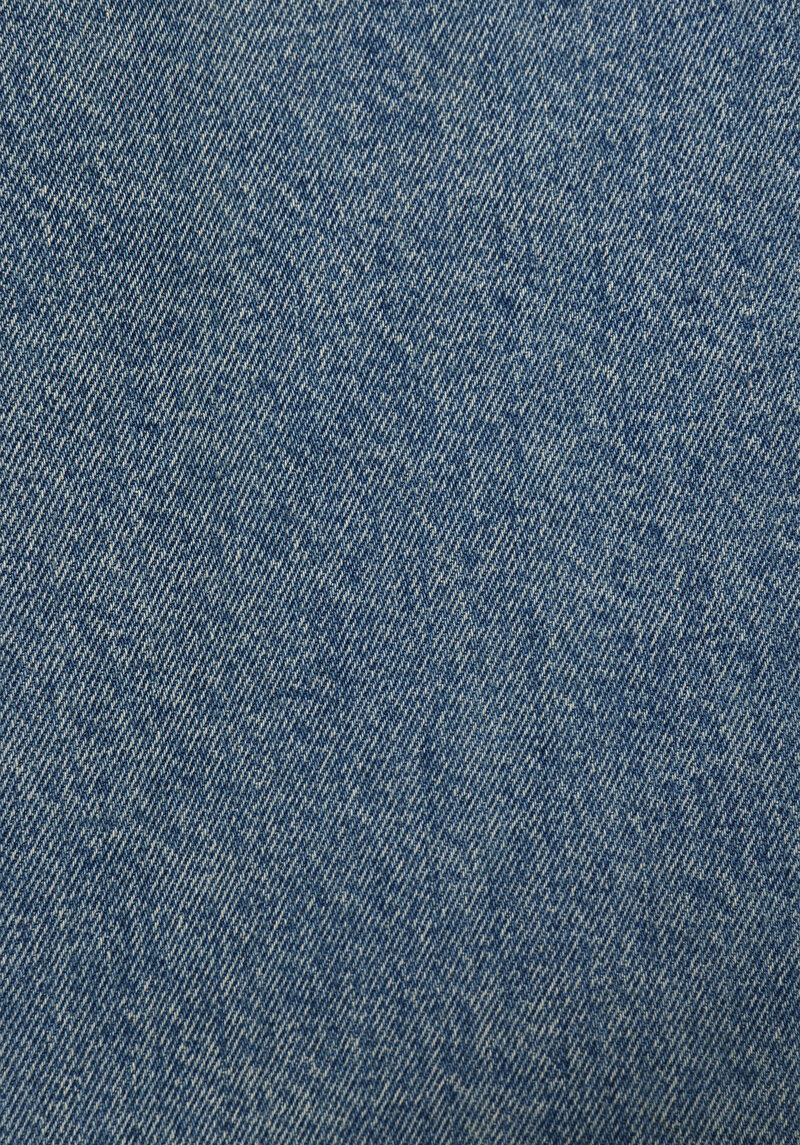 Oversize Fit   Erkek Mavi Shacket