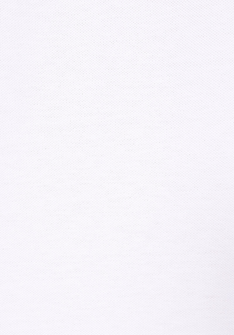 Regular Fit Yuvarlak Yaka Düz Erkek Beyaz Kısa Kol Tişört