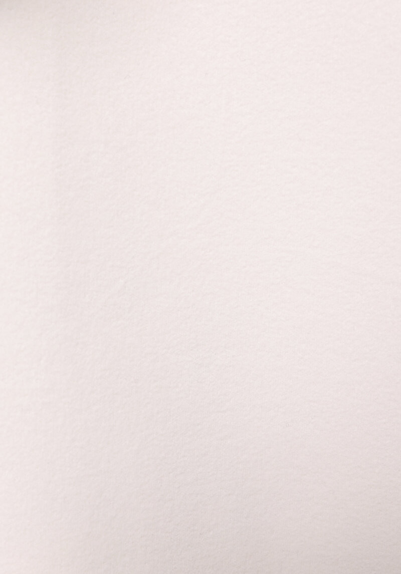 Regular Fit Kapüşonlu Düz Kadın Beyaz Sweatshirt