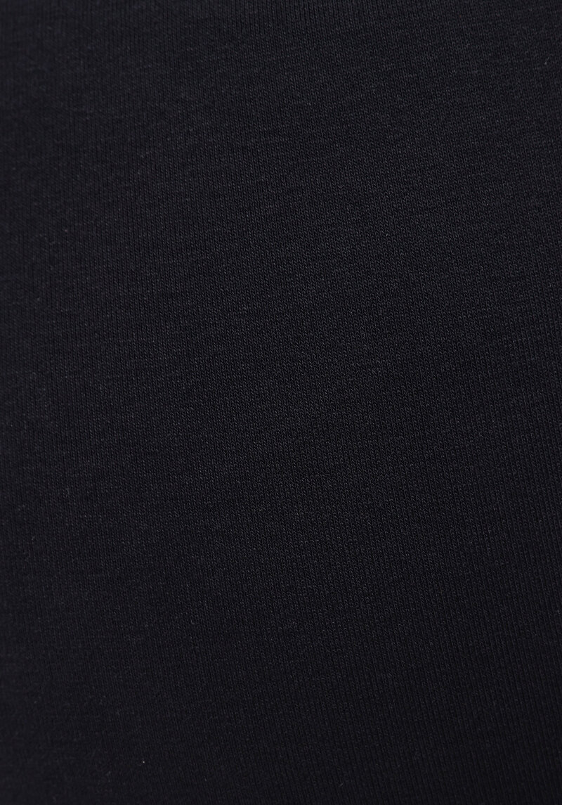 Slim Fit   Kadın Siyah Örme Tayt