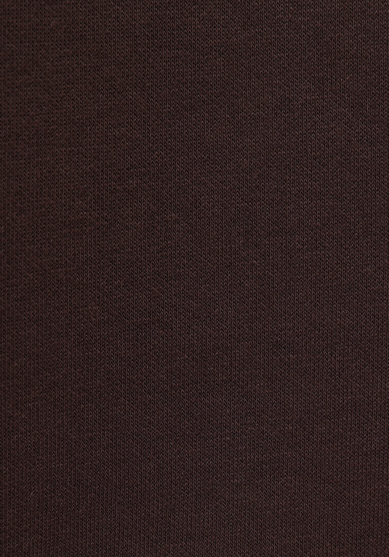 Regular Fit Kapüşonlu Nakışlı Kadın Kahverengi Sweatshirt