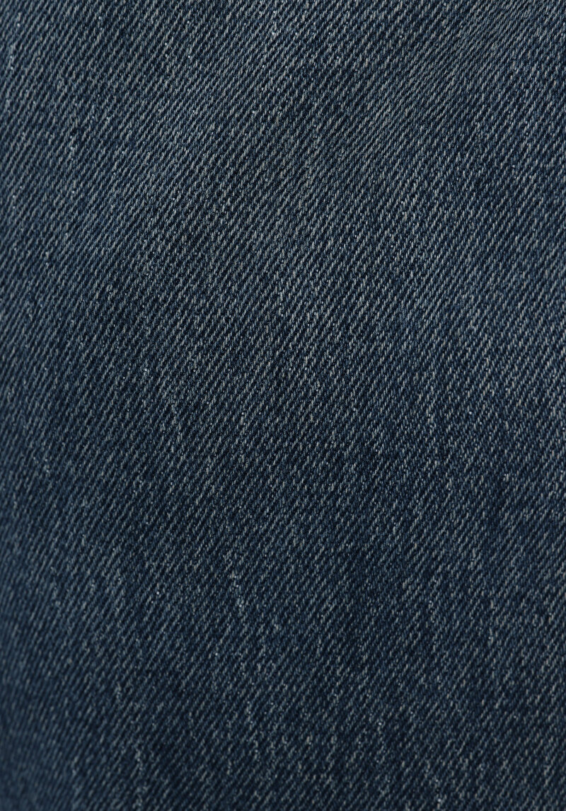 Straight Fit   Erkek İndigo Jean Pantolon