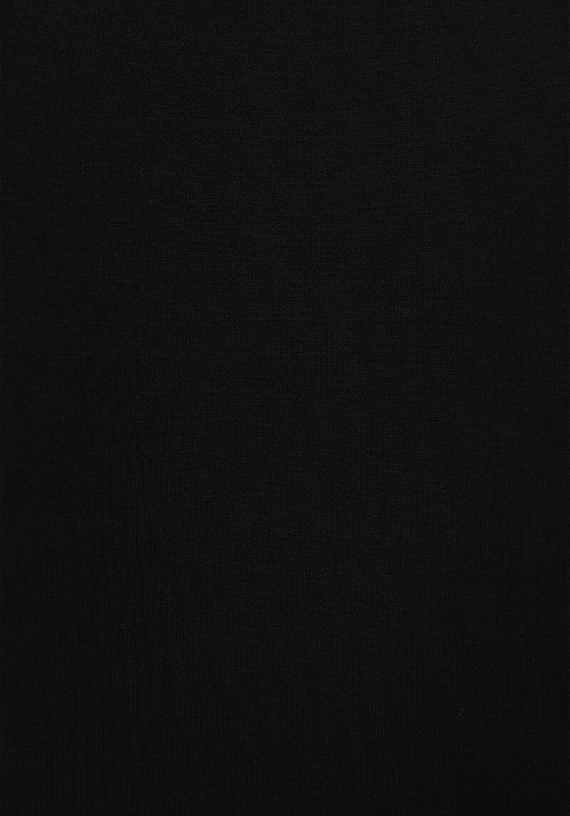 Oversize Fit   Erkek Siyah Sweatshirt