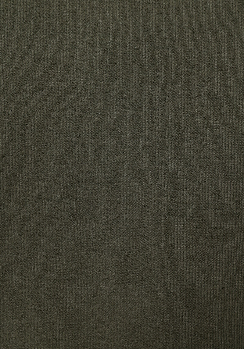 Regular Fit Polo Yaka Düz Kadın Yeşil Tişört