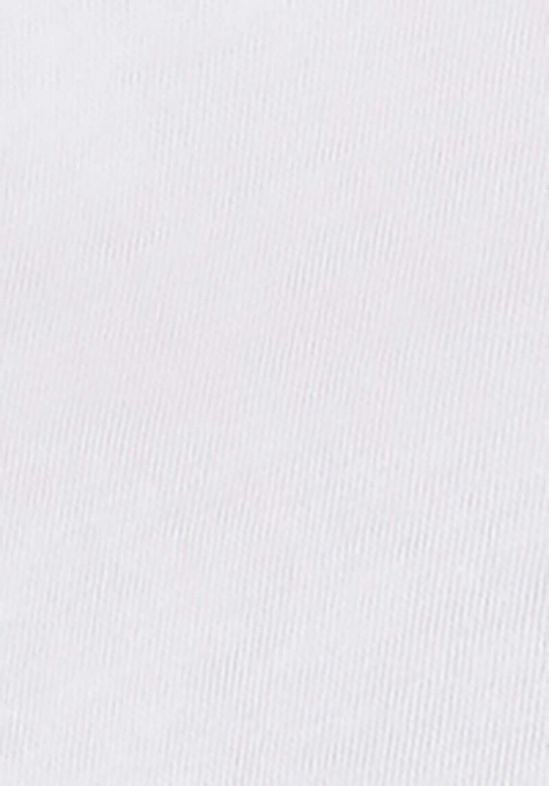 Regular Fit Yuvarlak Yaka Çizgili Erkek Beyaz Kısa Kol Tişört