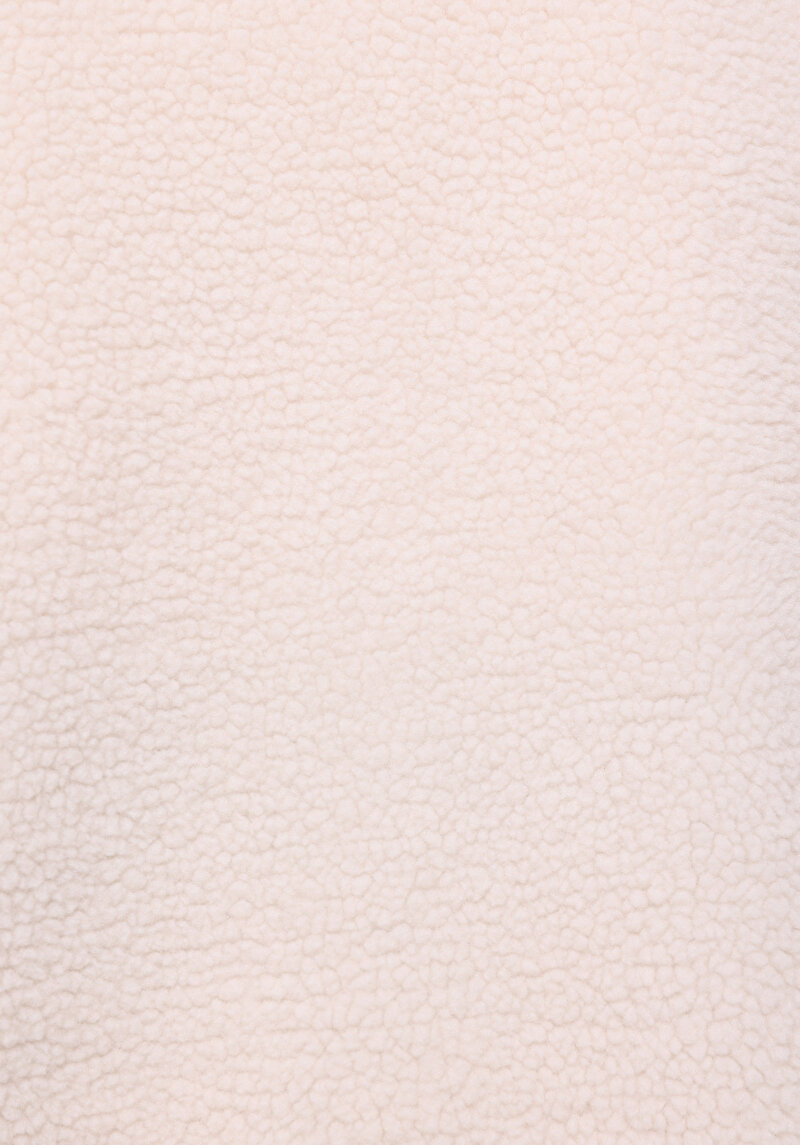 Regular Fit Fermuarlı Nakışlı Kadın Ekru Sweatshirt