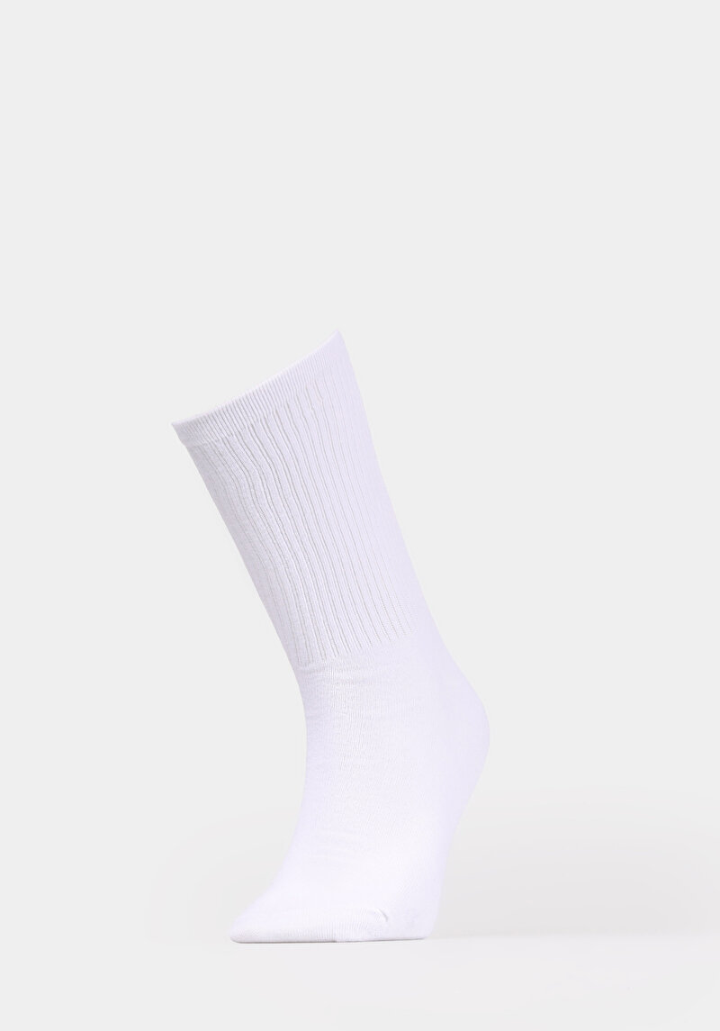 Erkek Beyaz Çorap