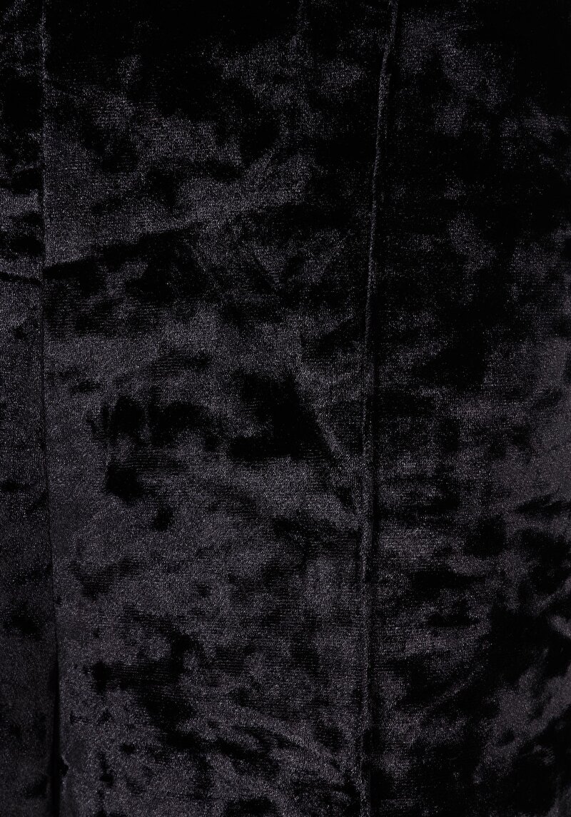 Regular Fit Yüksel Bel Kadın Örme Siyah Eşofman Altı