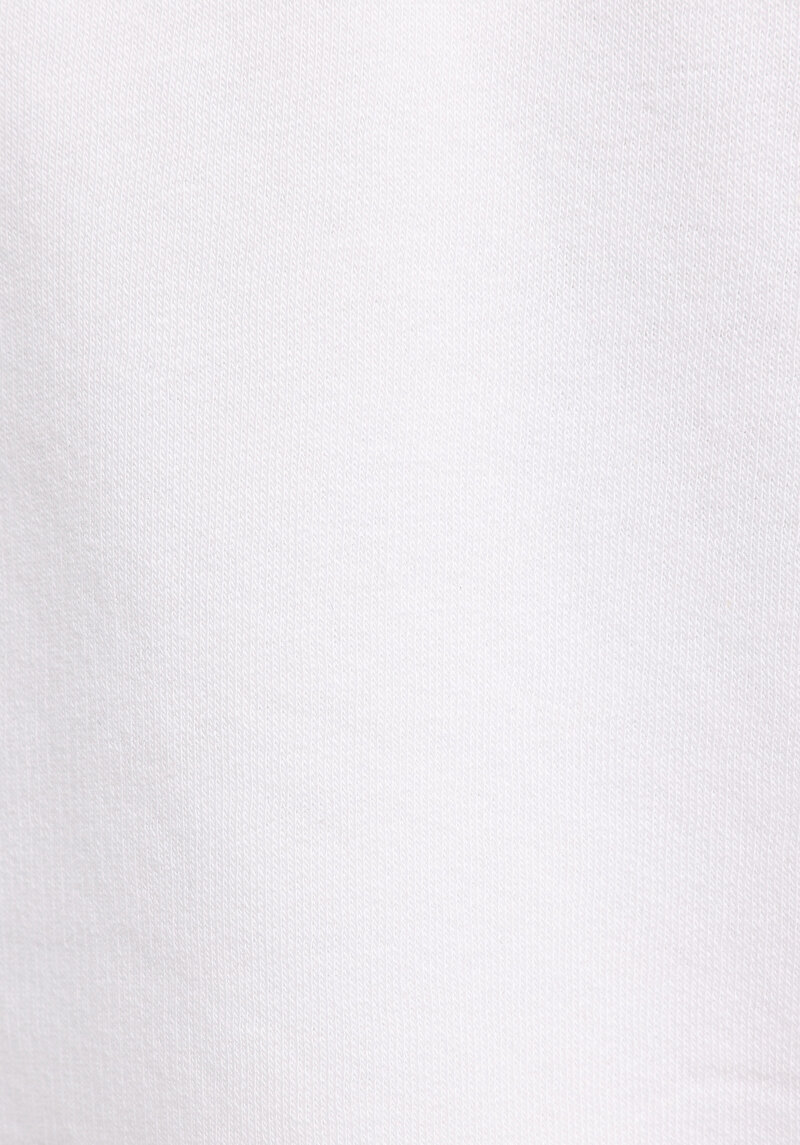 Comfort Fit   Erkek Beyaz Sweatshirt