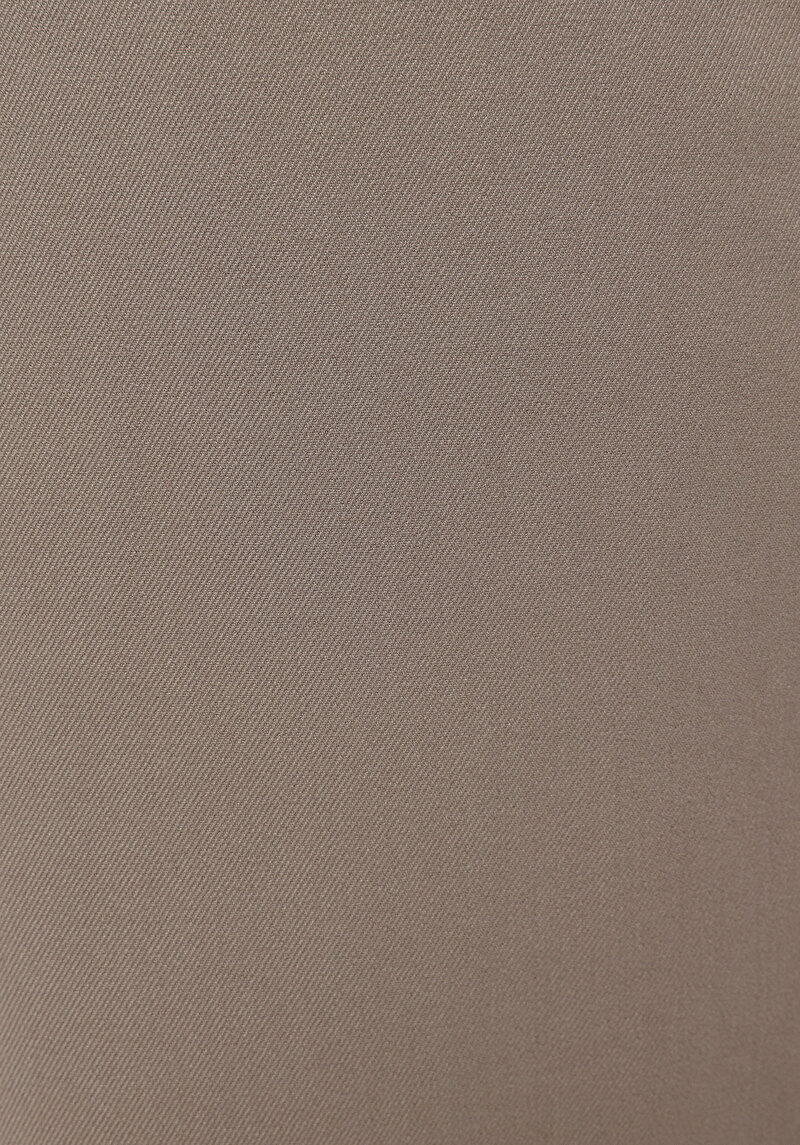 Regular Fit Orta Bel Düz Paça Erkek Bej  Pantolon