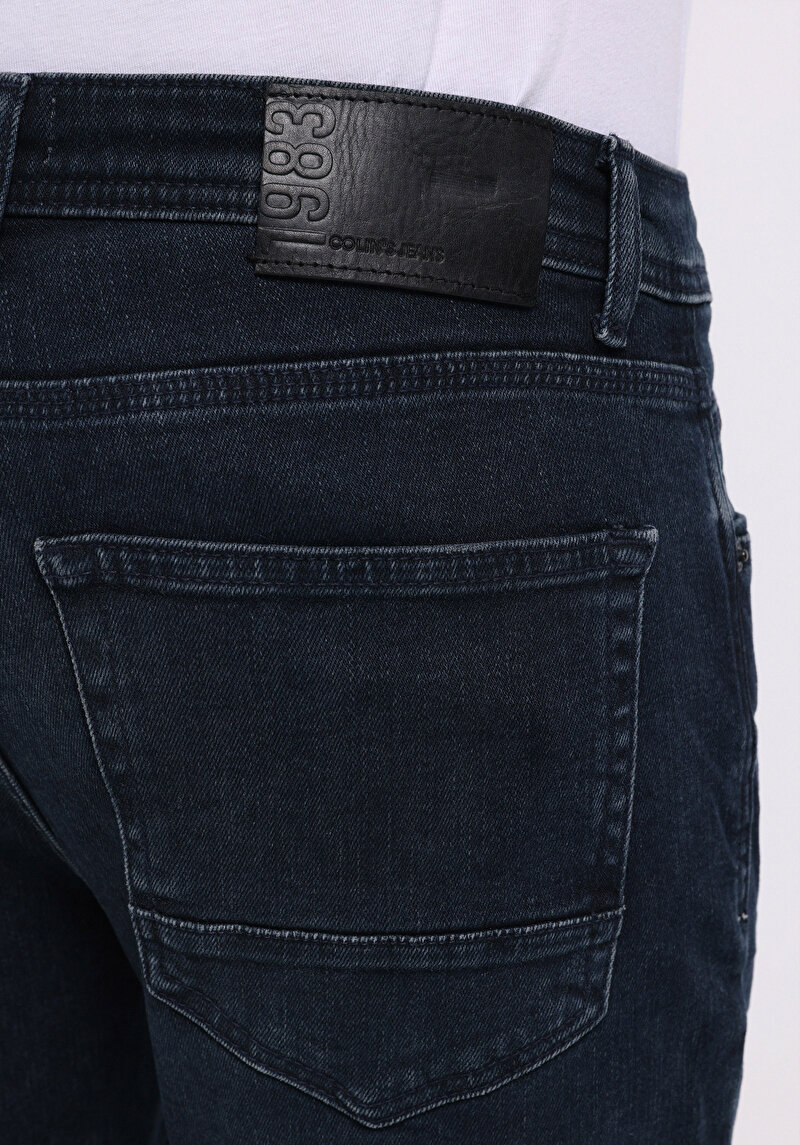 Straight Fit   Erkek İndigo Jean Pantolon