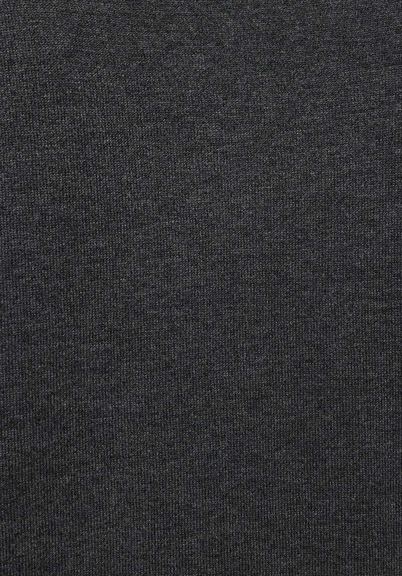Regular Fit Turtle Neck Jakarlı Erkek Antrasit Kazak