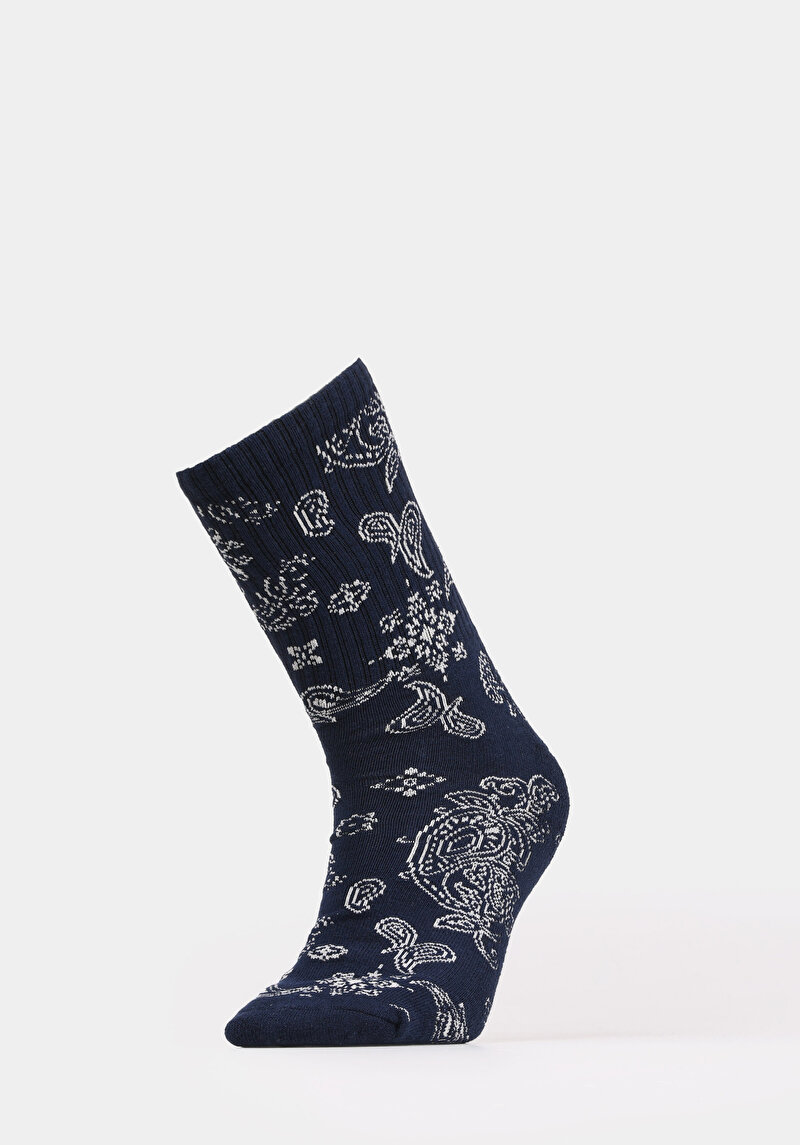 Erkek Lacivert Çorap