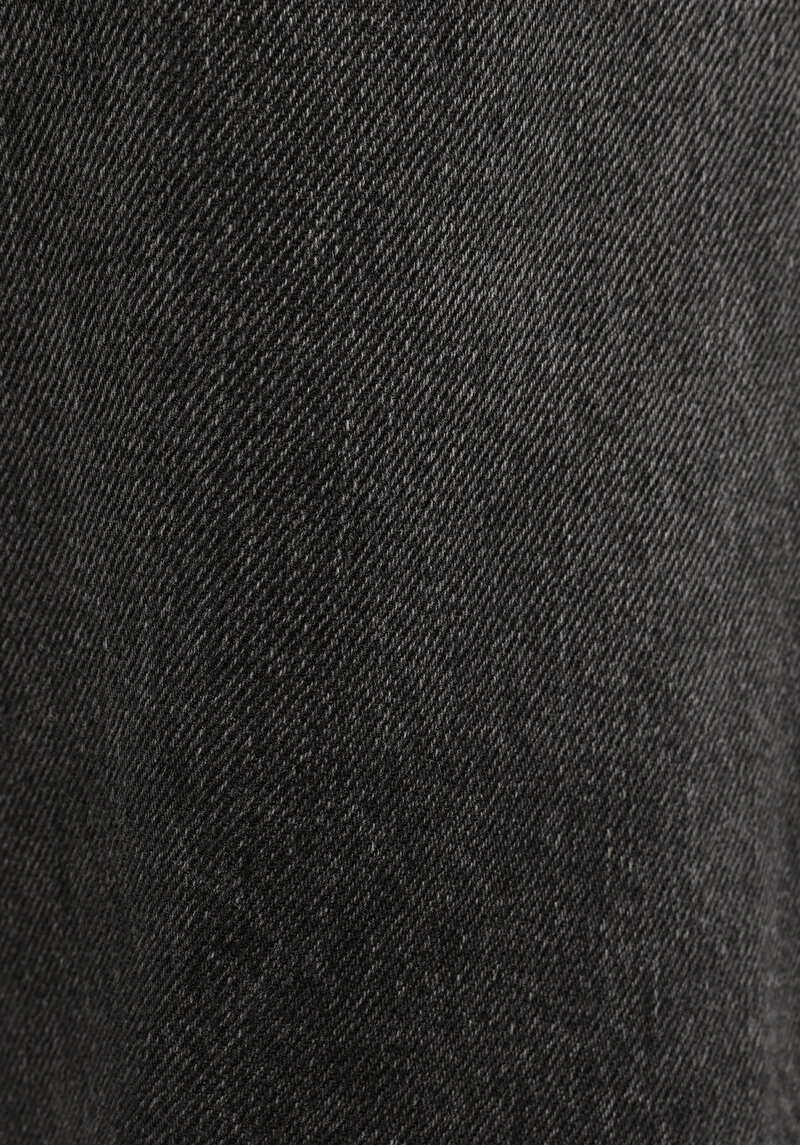Loose Tapered Fit   Erkek Siyah Jean Pantolon