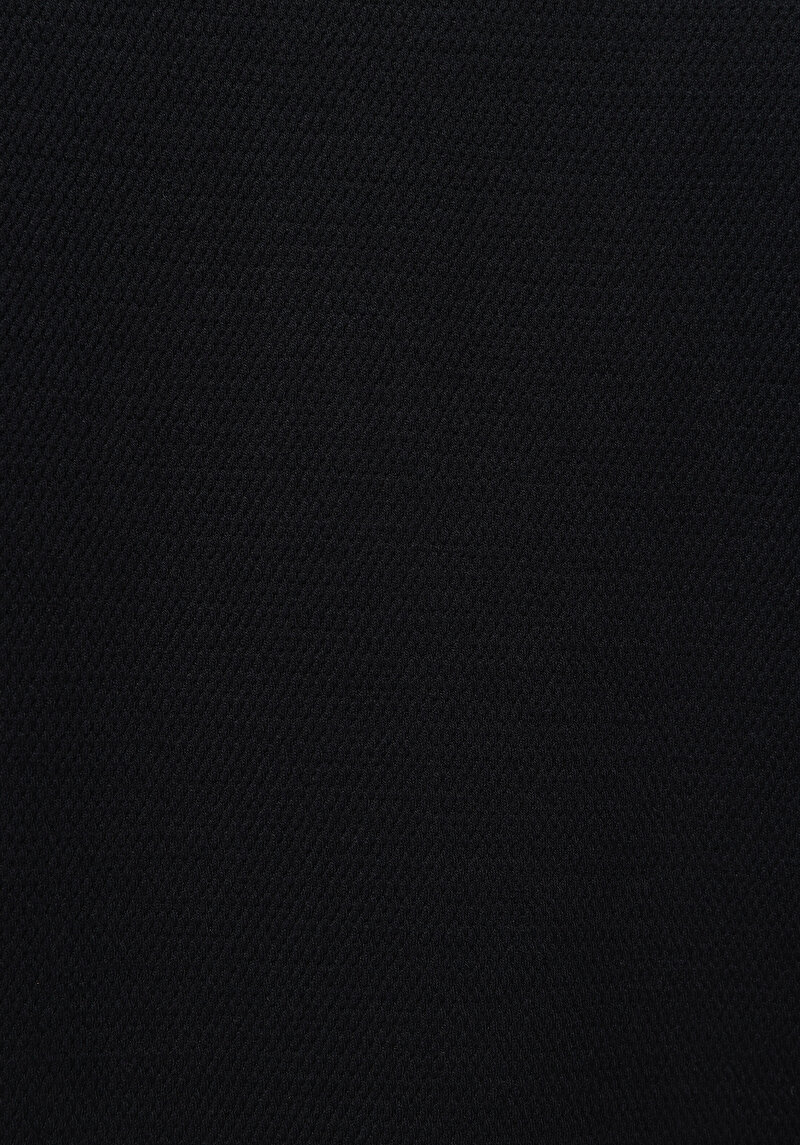 Comfort Fit   Erkek Siyah Sweatshirt