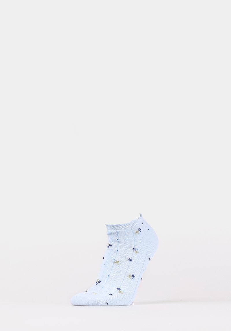 Kadın Mavi Çorap