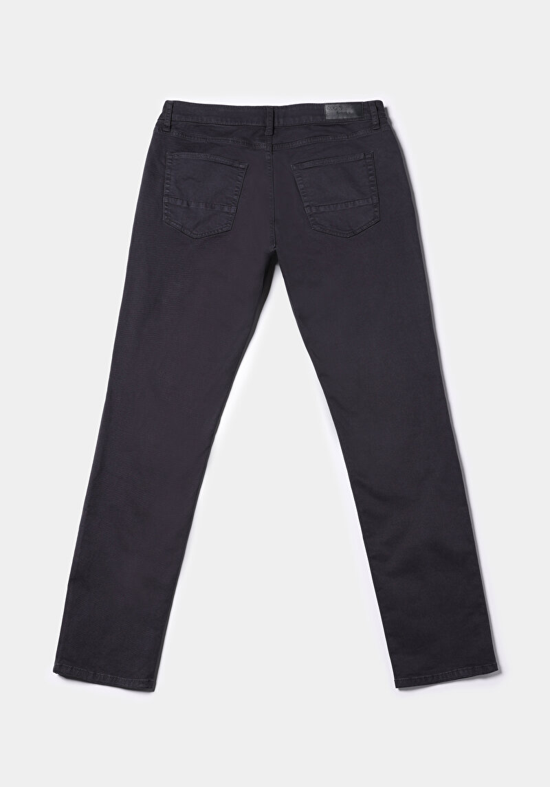 Straıght Fıt Düşük Bel Düz Paça Erkek Gri  Pantolon