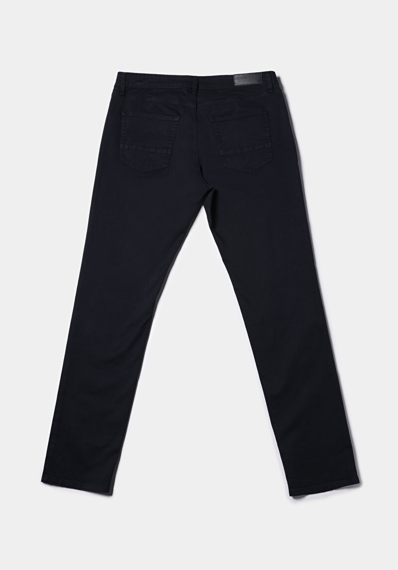 Straıght Fıt Düşük Bel Düz Paça Erkek Lacivert  Pantolon