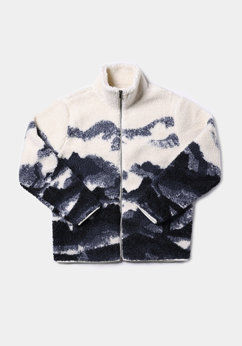 Comfort Fit    Erkek Ekru Ceket