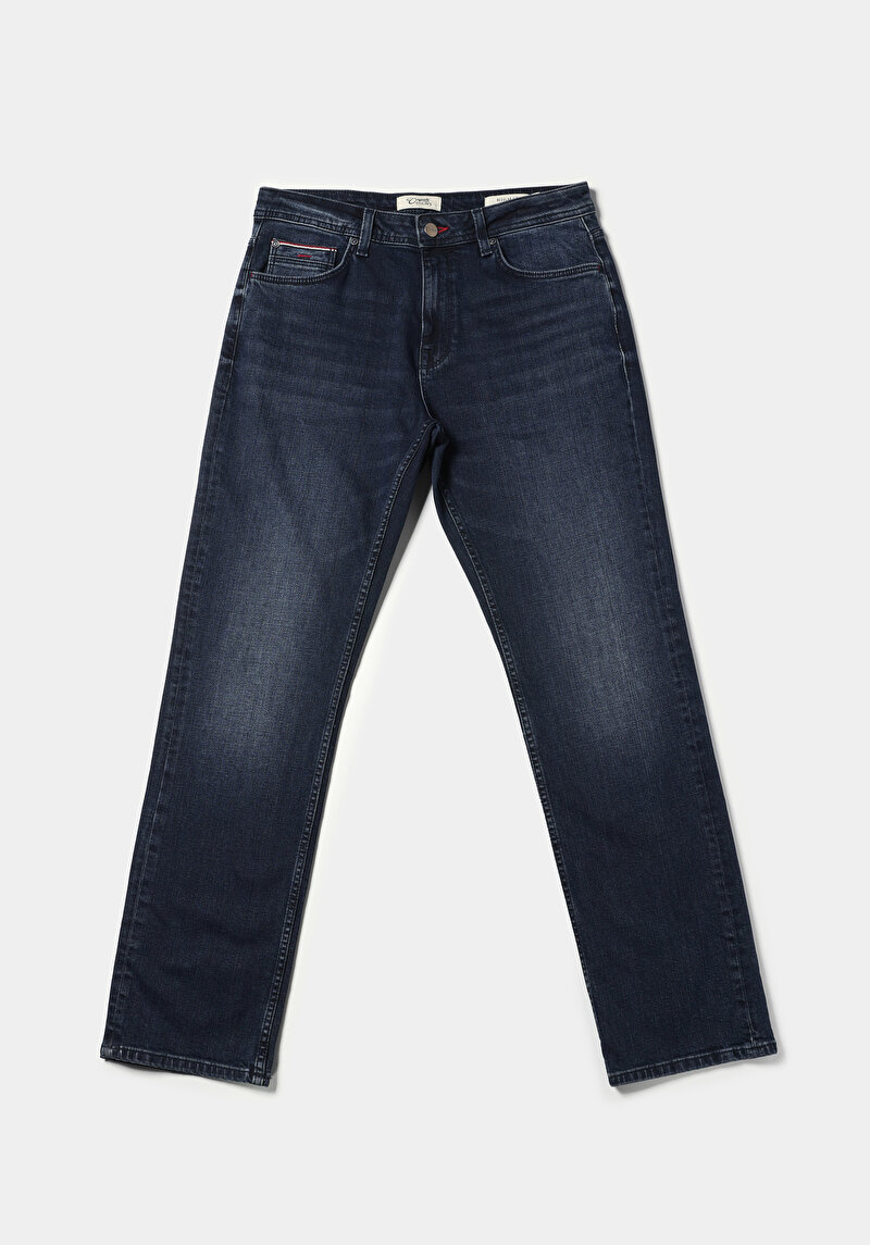 Regular Fit   Erkek Siyah Jean Pantolon