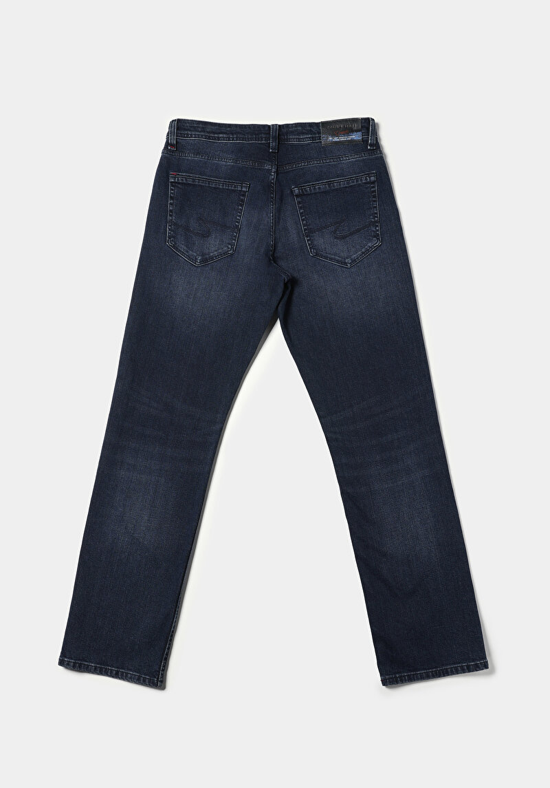 Regular Fit   Erkek Siyah Jean Pantolon