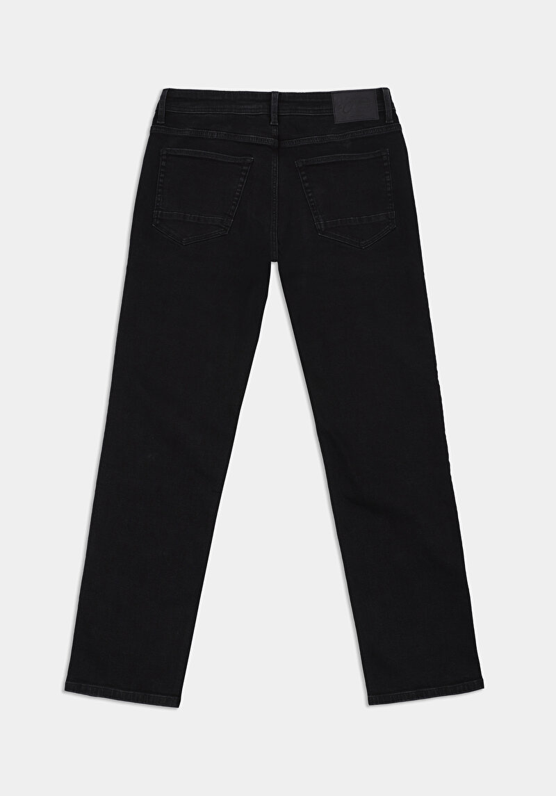 Regular Fit   Erkek Lacivert Jean Pantolon