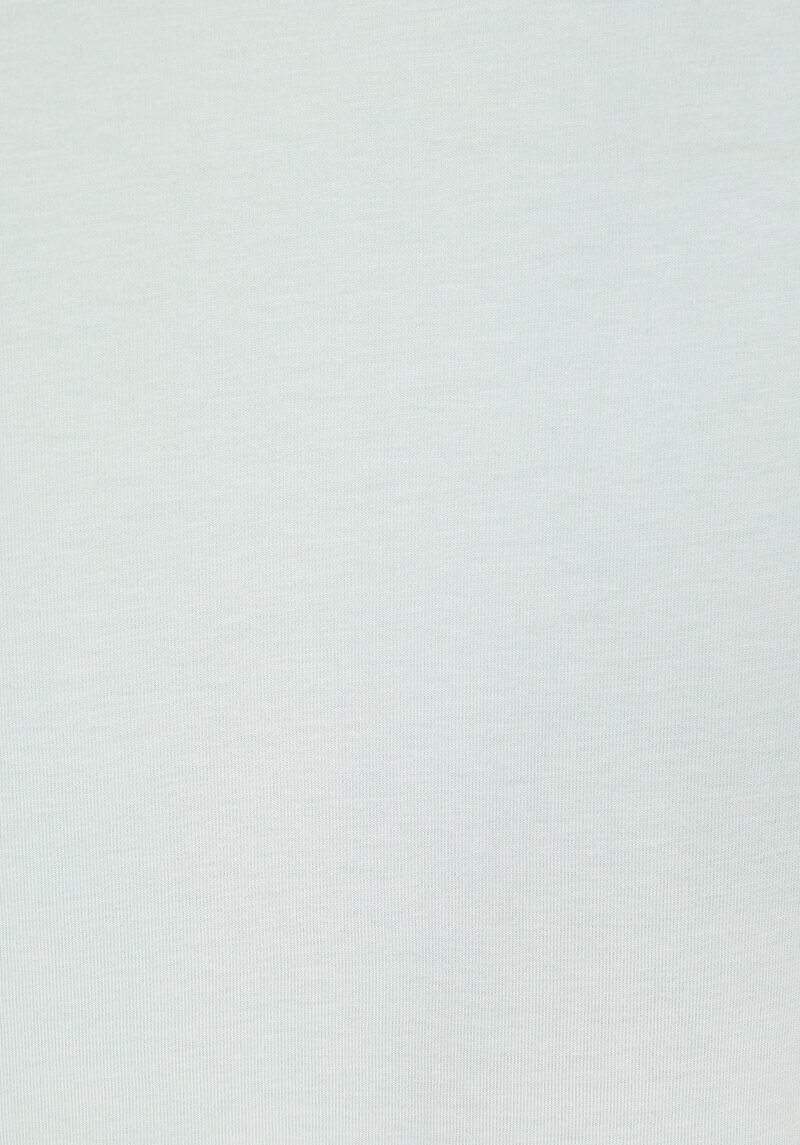 Comfort Fit Yuvarlak Yaka Düz Erkek Yeşil Kısa Kol Tişört