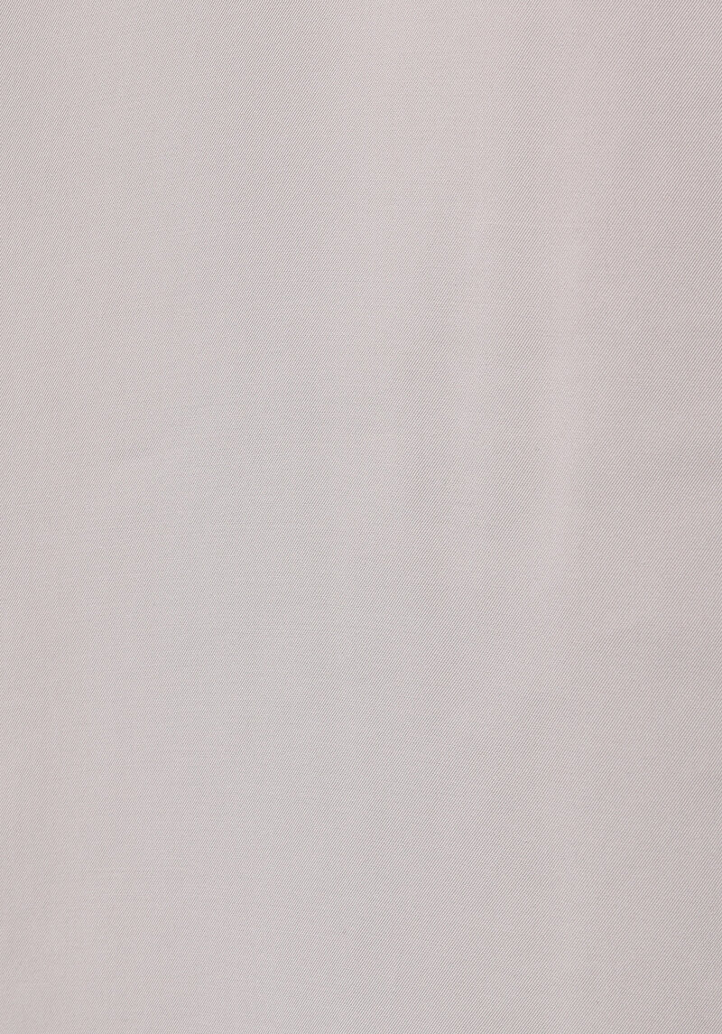 Comfort Fit Shirt Neck Düz Erkek Bej Uzun Kol Gömlek