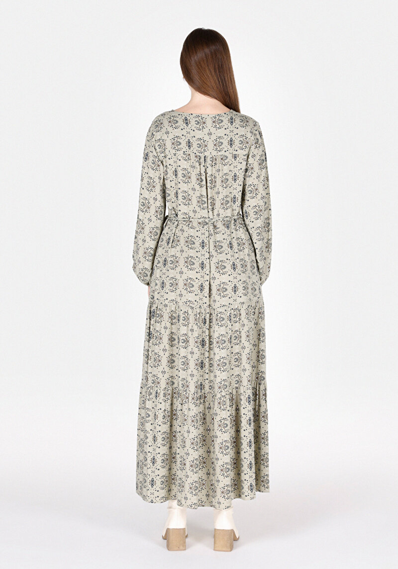 Regular Fit  Kadın Çok Renkli  Elbise