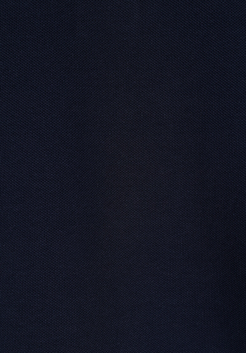 Regular Fit Polo Yaka Düz Erkek Lacivert Kısa Kol Tişört