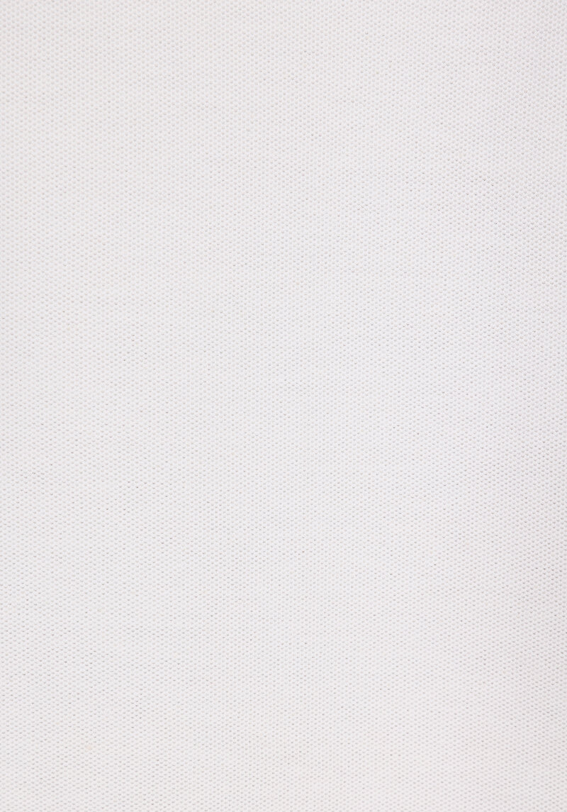 Oversize Fit Polo Yaka Düz Erkek Beyaz Kısa Kol Tişört