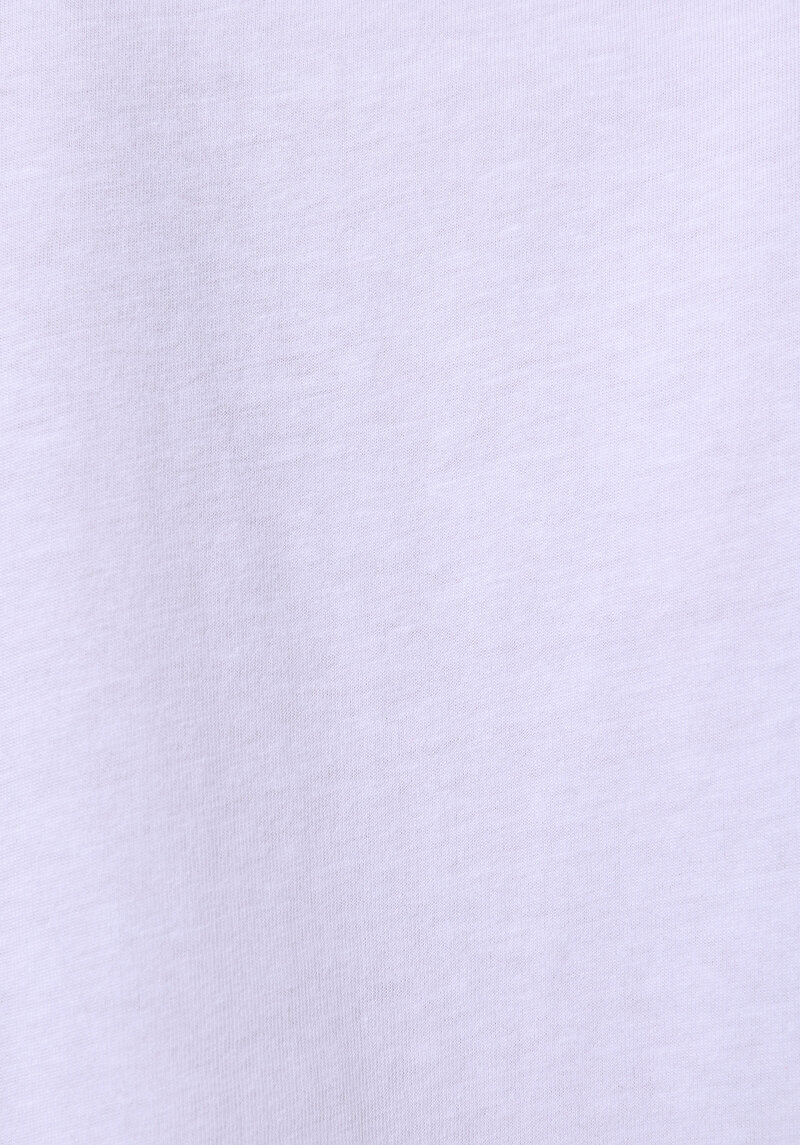 Regular Fit Yuvarlak Yaka Düz Kadın Beyaz Kısa Kol Tişört