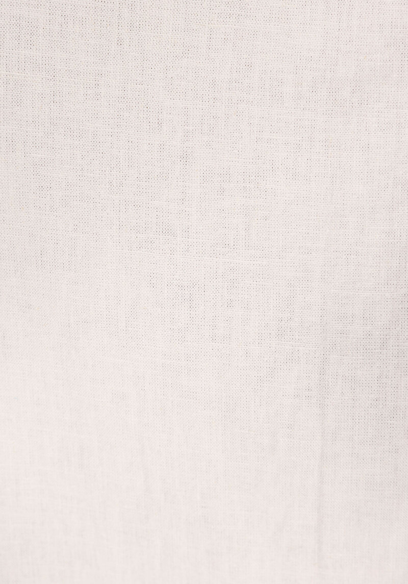 Relax Fit Shirt Neck Düz Erkek Bej Uzun Kol Gömlek