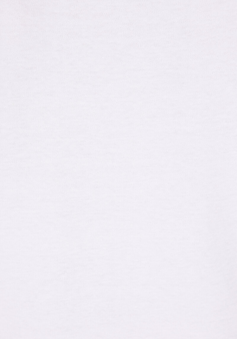 Regular Fit   Kadın Beyaz Kısa Kol Tişört