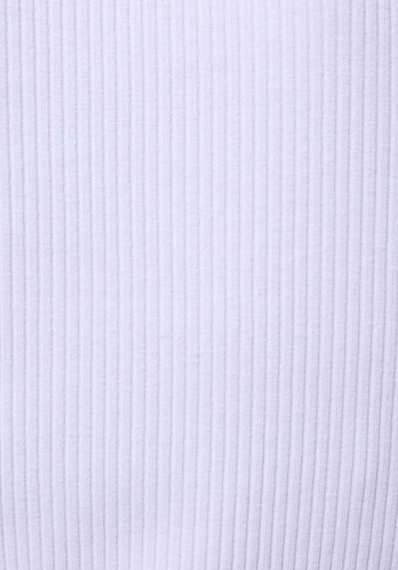 Slim Fit Yuvarlak Yaka Düz Kadın Beyaz Kısa Kol Tişört