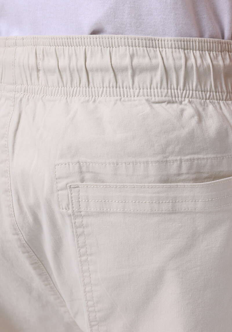 Comfort Fit Orta Bel Uzun Paça Erkek Taş  Pantolon