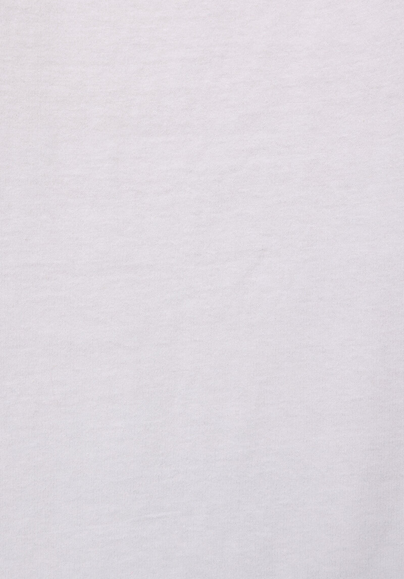 Regular Fit Yuvarlak Yaka Nakışlı Kadın Beyaz Kısa Kol Tişört