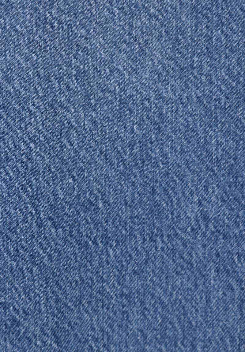 Barrel Fit Orta Bel Daralan Paça Kadın Mid İndigo Denim Jean Pantolon