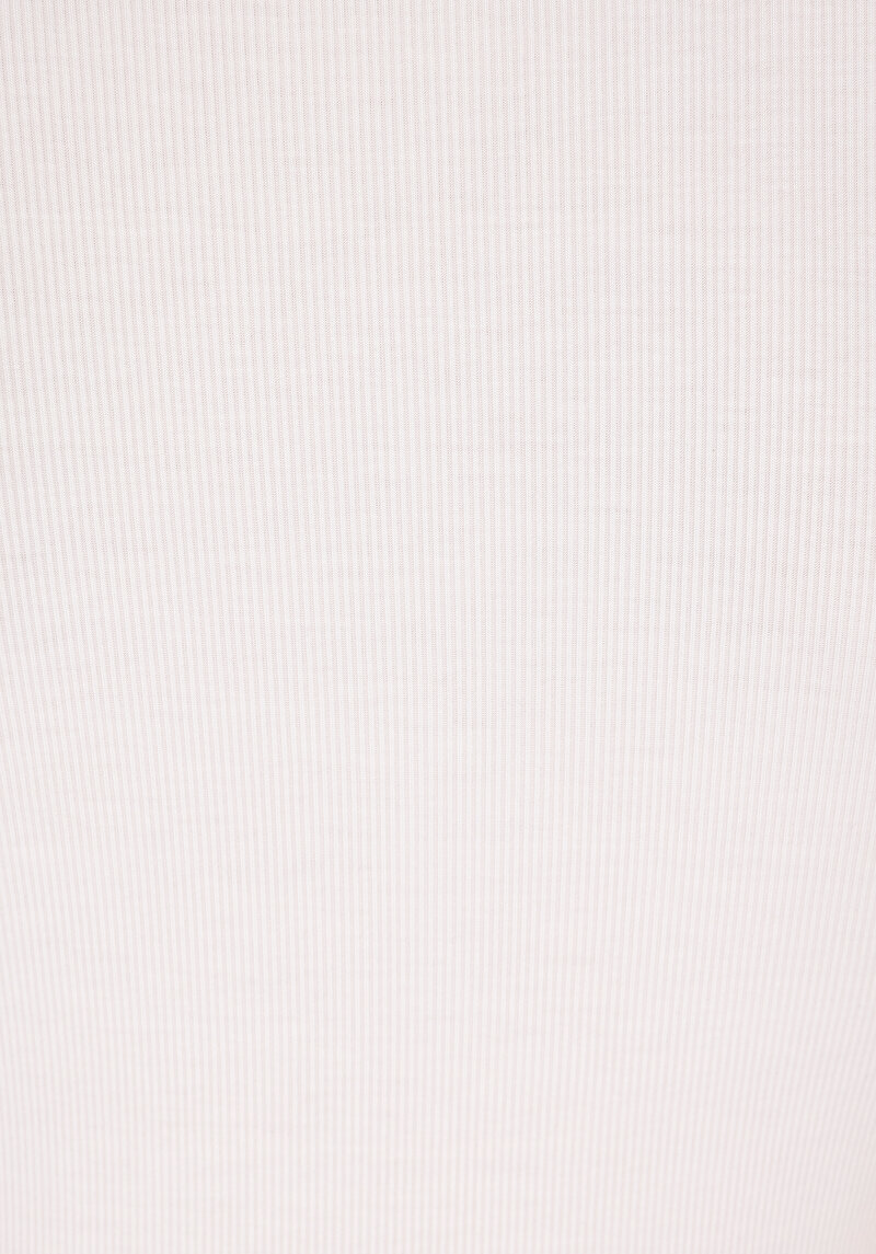 Slim Fit Yuvarlak Yaka Düz Kadın Ekru Kısa Kol Tişört